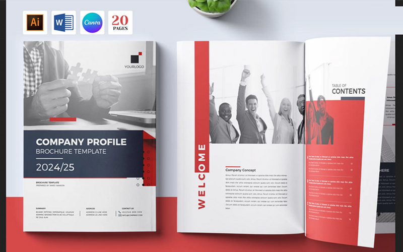 Company Profile Designing